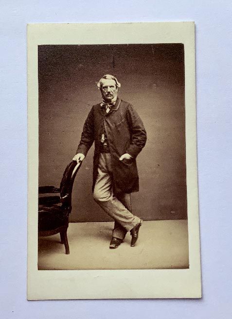 1860's carte de visite photograph by Mason & Co London, of Sir John Lawrence